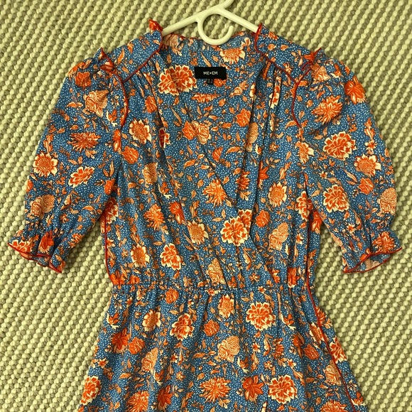 ME+EM Bright Paisley Wrap Dress + Belt size 2 - Picture 9 of 10